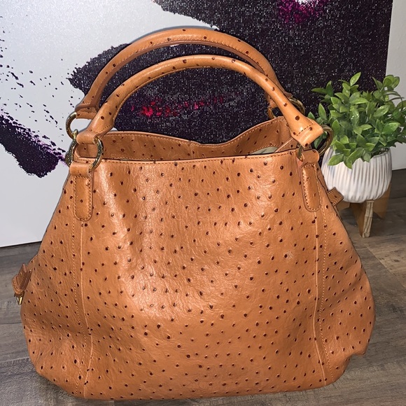GOT IT LOVE IT | Bags | Nwot Got It Love It Large Ostrich Print Leather